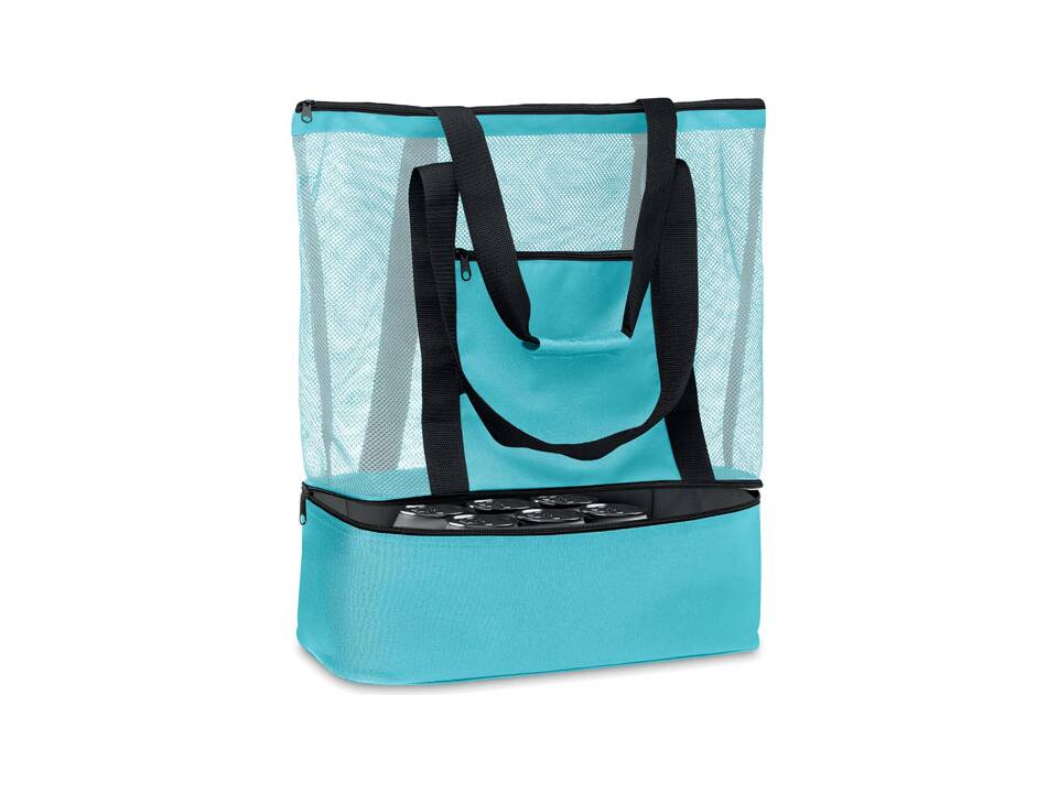 600D RPET mesh boodschappentas 52 x 16 x 49 cm 15