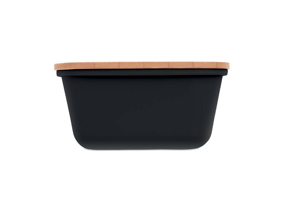 Lunchbox met bamboe deksel 20 x 13,5 x 6,5 cm 14