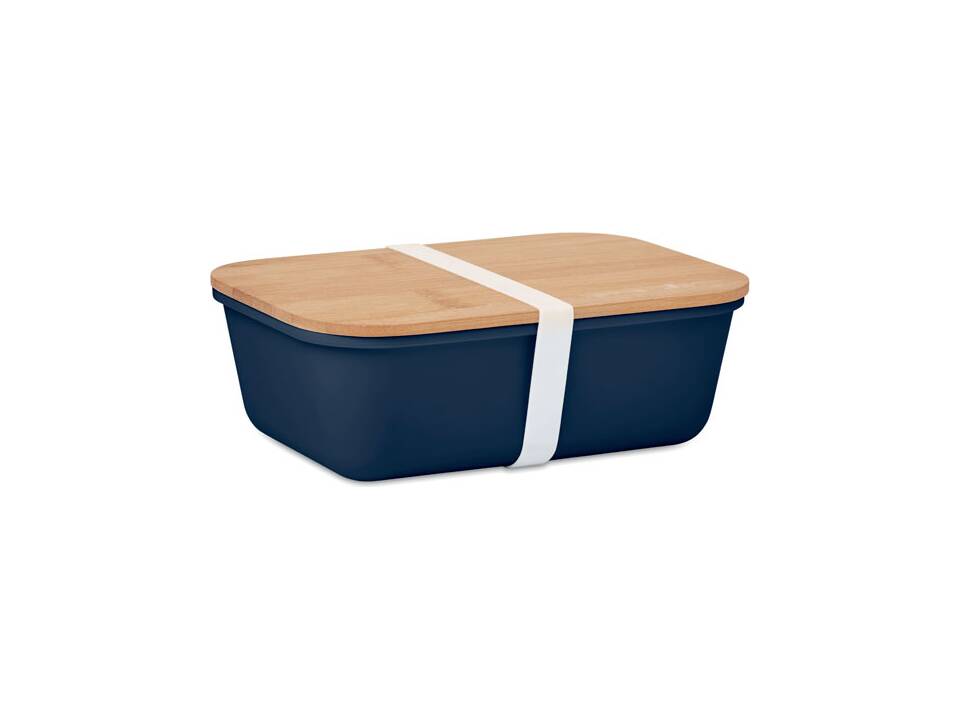 Lunchbox met bamboe deksel 20 x 13,5 x 6,5 cm 6