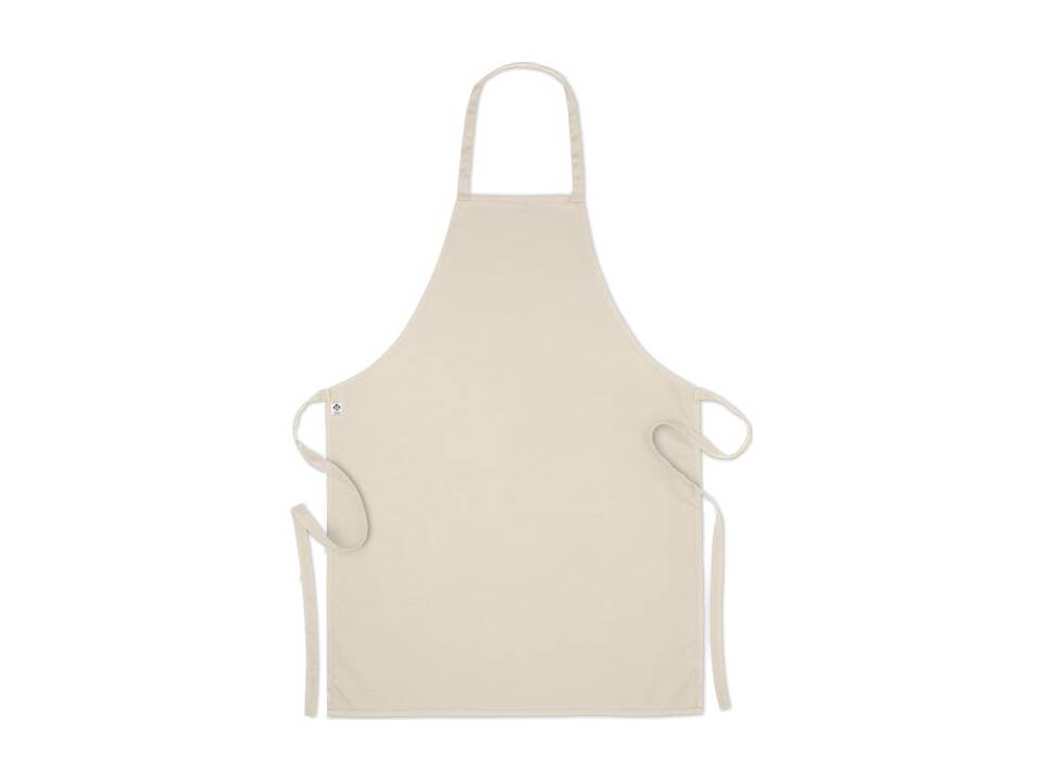 Schort organisch katoen naturel 6