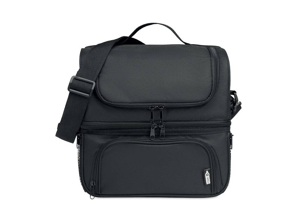 600D RPET koeltas met lunchbox round 5
