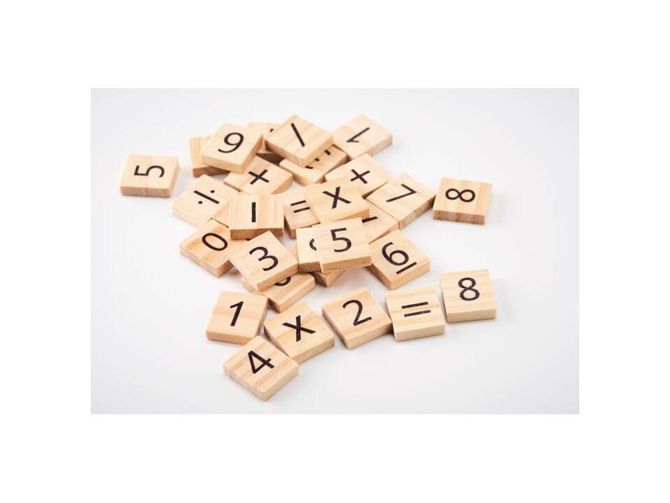 Educatief houten telspel 4