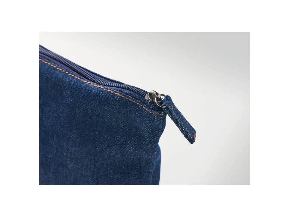 Gerecycled denim toilettasje 3
