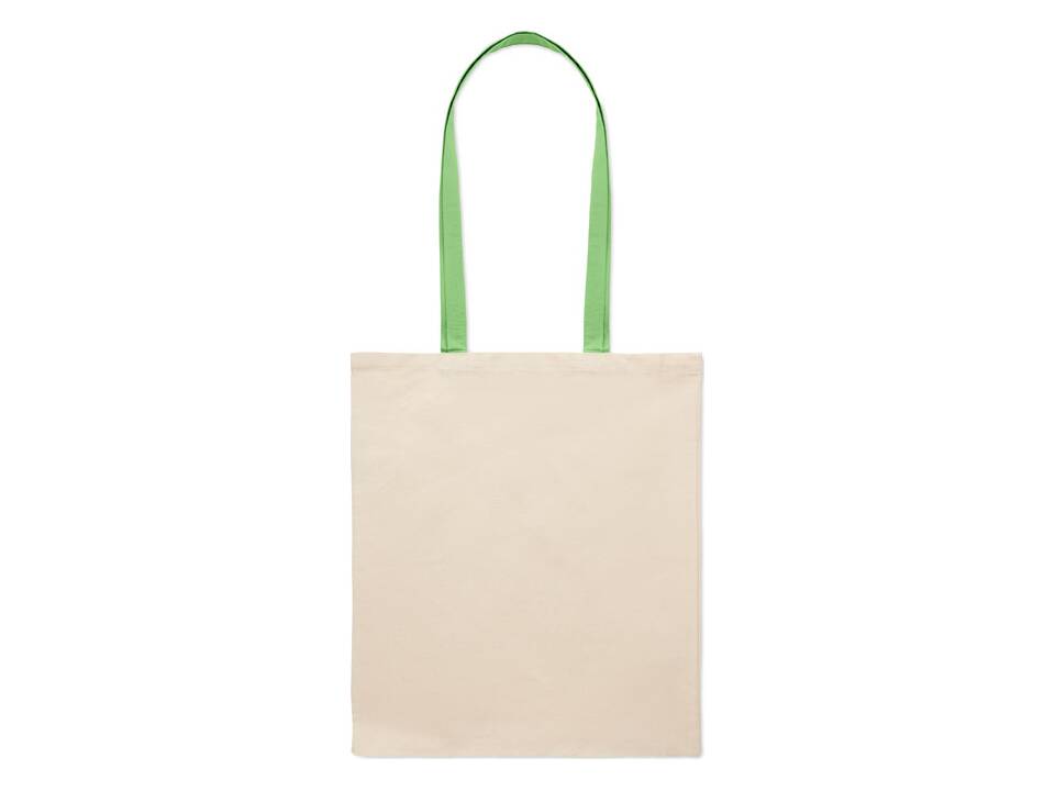Katoenen tas gekleurde hengsel 38 x 42 cm 11