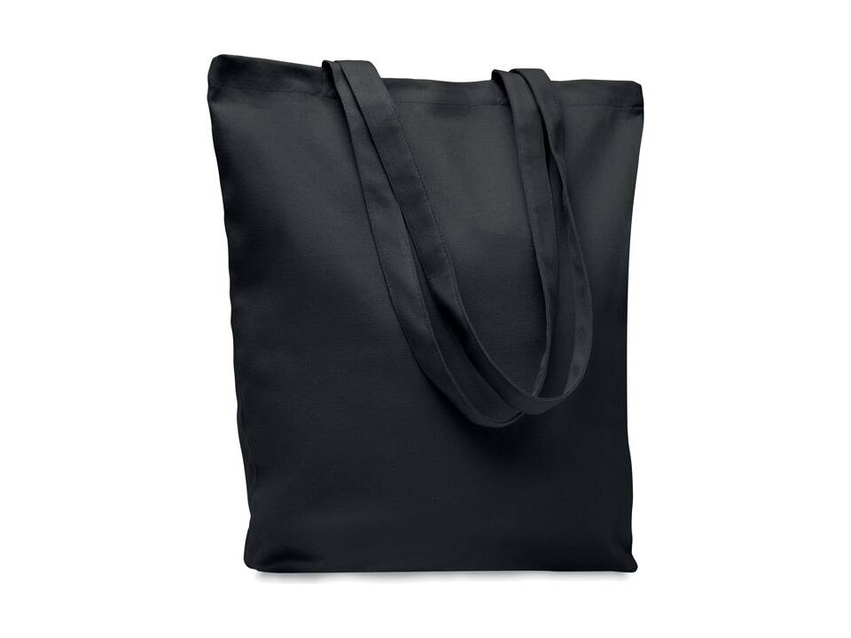 Stevige canvas boodschappentas 38 x 9 x 42 cm 18