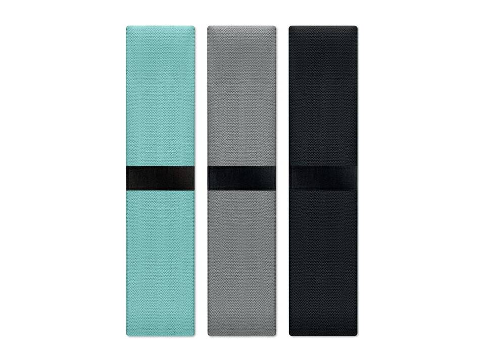 3 fitnessbanden in zakje 3