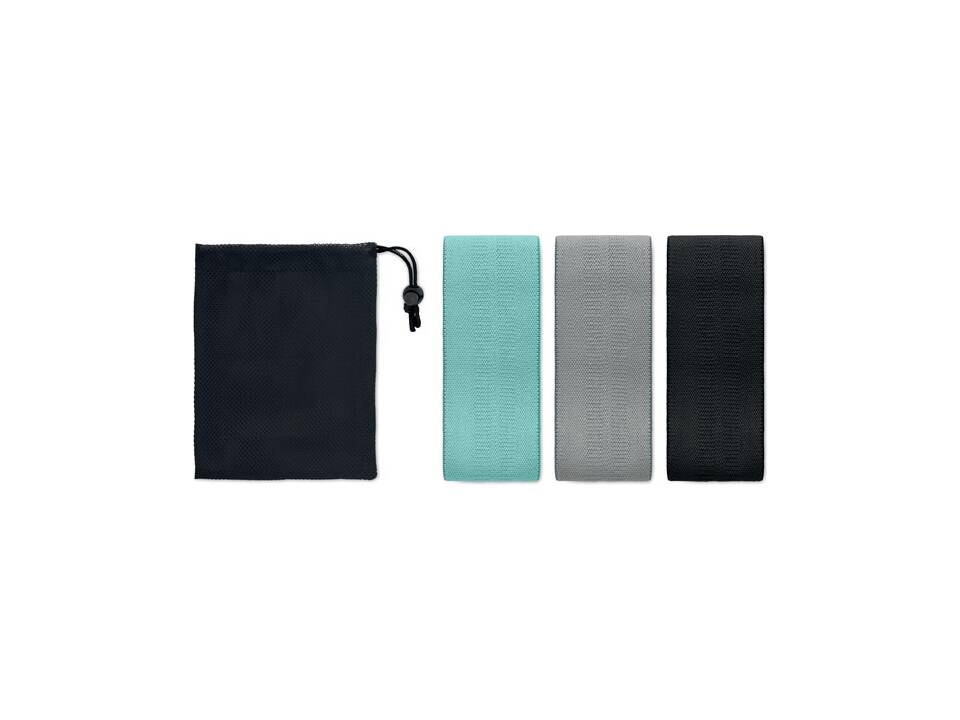 3 fitnessbanden in zakje 1