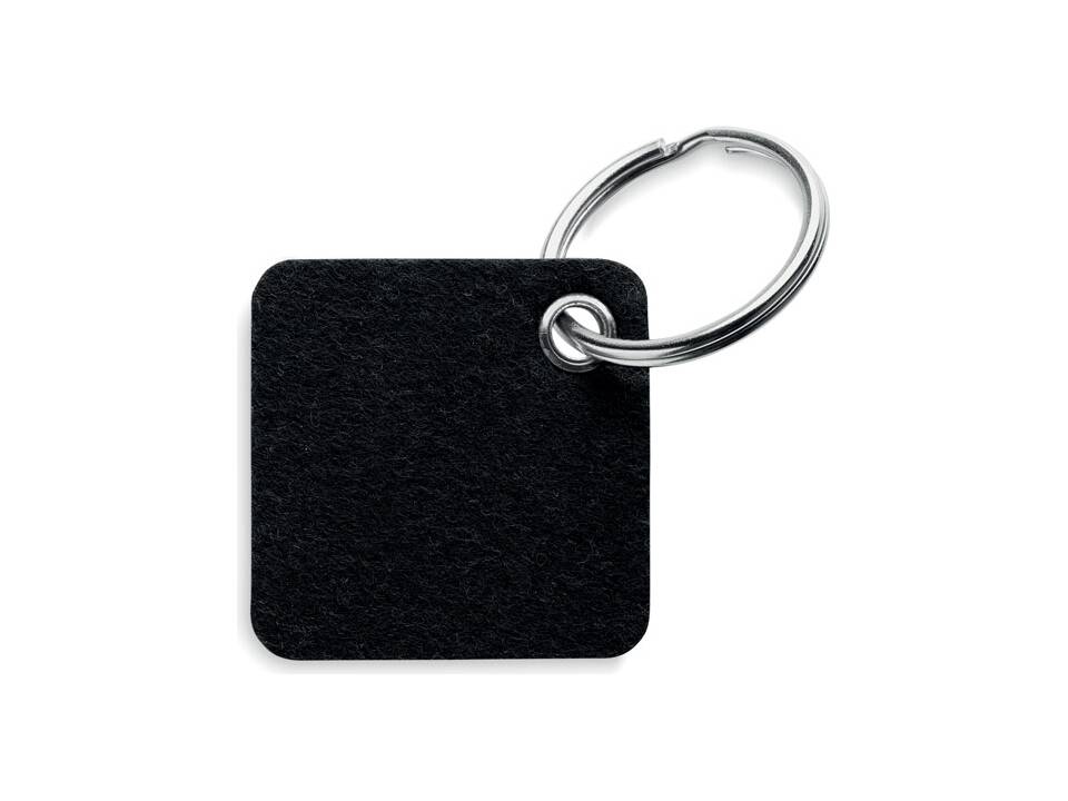 RPET vilten vierkant sleutelhanger 3