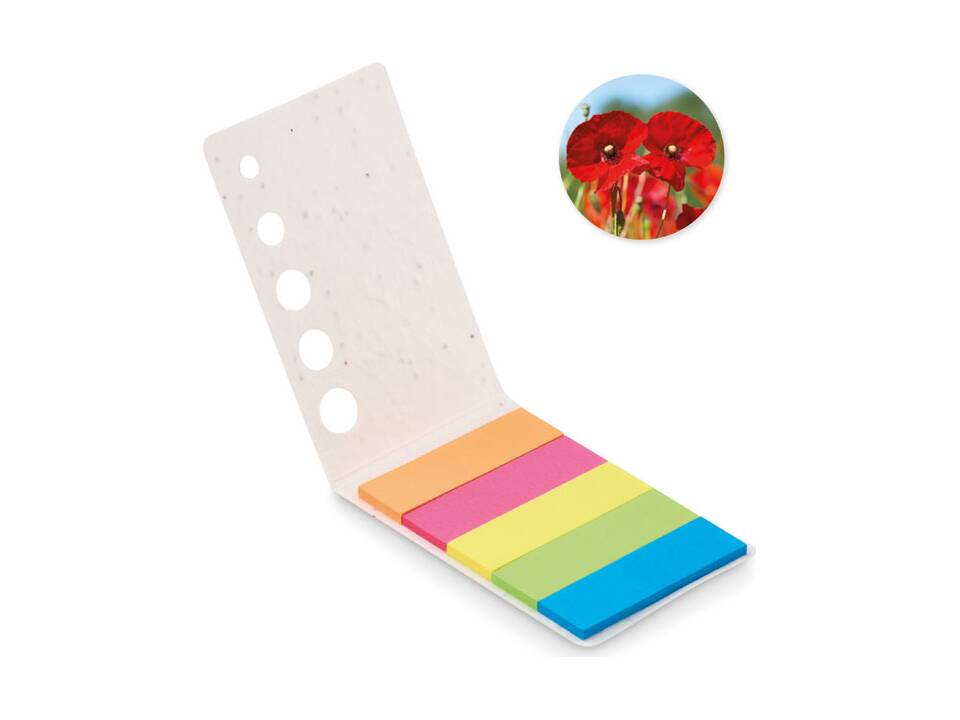 Zaadpapier memoblaadjes boekje