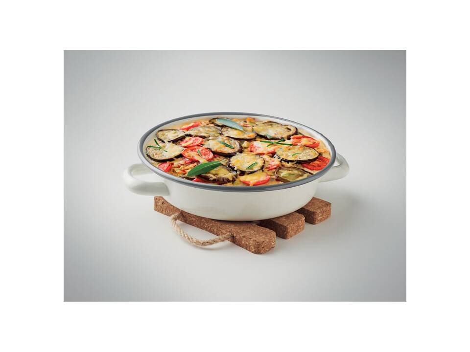 Kurken onderzetter 'bestek' 4