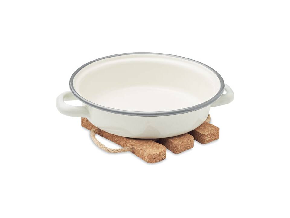 Kurken onderzetter 'bestek' 2