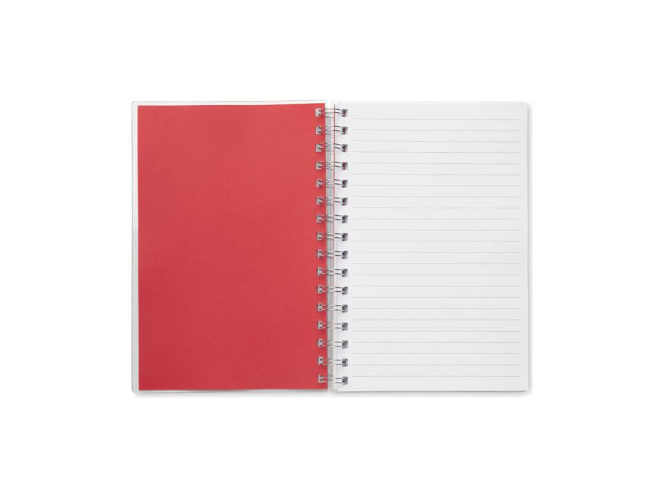 Notitieboek met eco RPET kaft 10