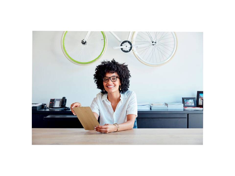 A4 bamboe klembord 6