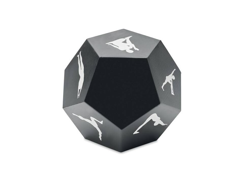 Yoga oefening dobbelsteen 7