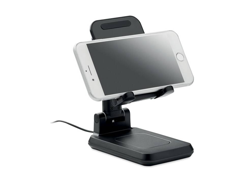Draadloze snellader en smartphone standaard 4