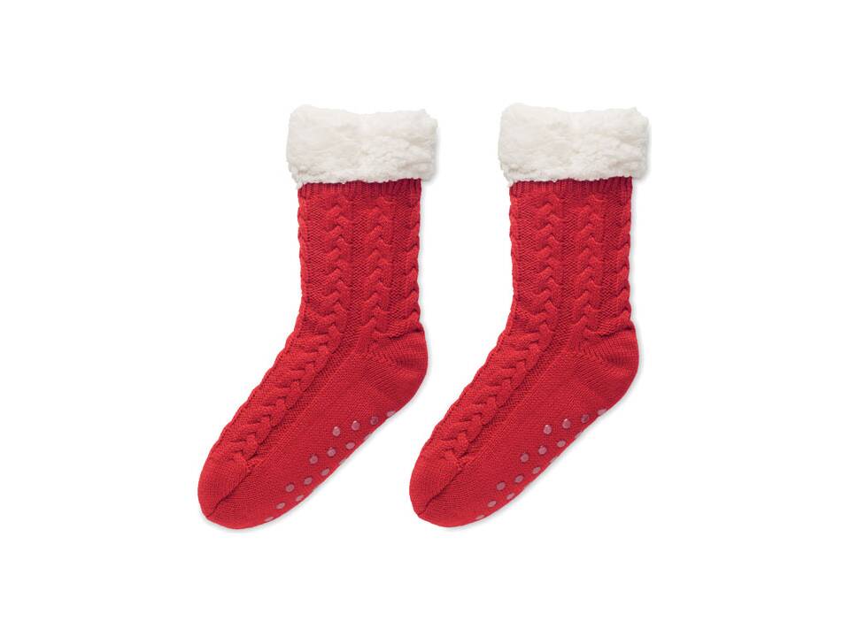 Paar feestelijke huissokken M 2