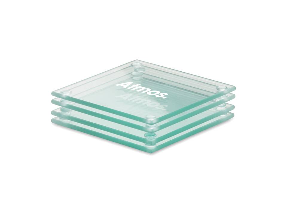 Onderzetters gerecycled glas 2