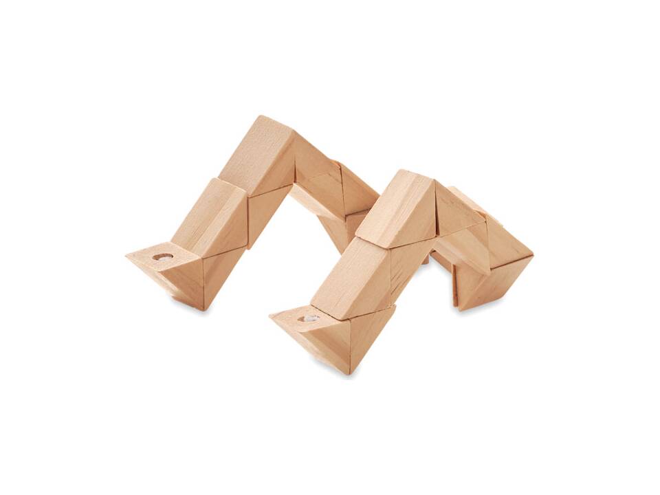 Houten puzzel en hersenbreker 3