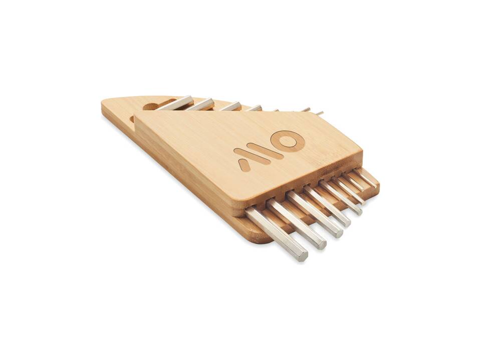 Inbussleutelset in bamboe 5