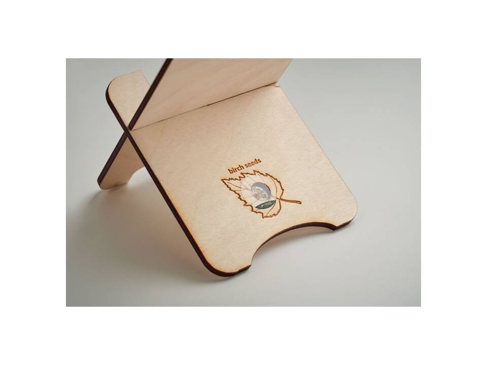 Berkenhouten telefoonhouder 3