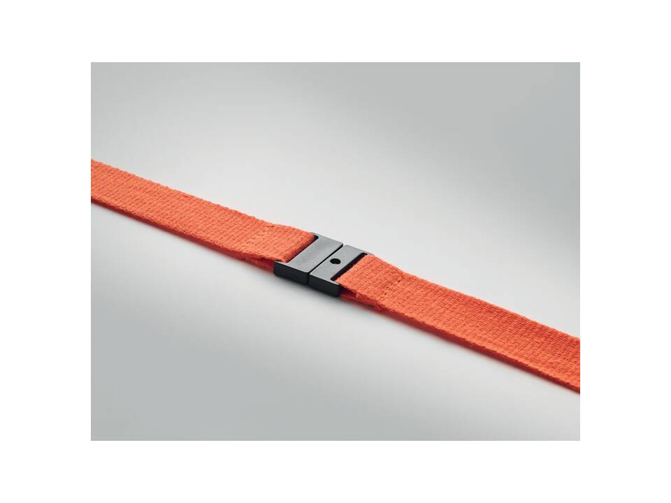 Lanyard met metalen haak, afneembare gesp & veiligheid sluiting 20 mm 15