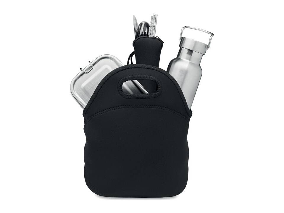 Lunchset in roestvrij staal 4