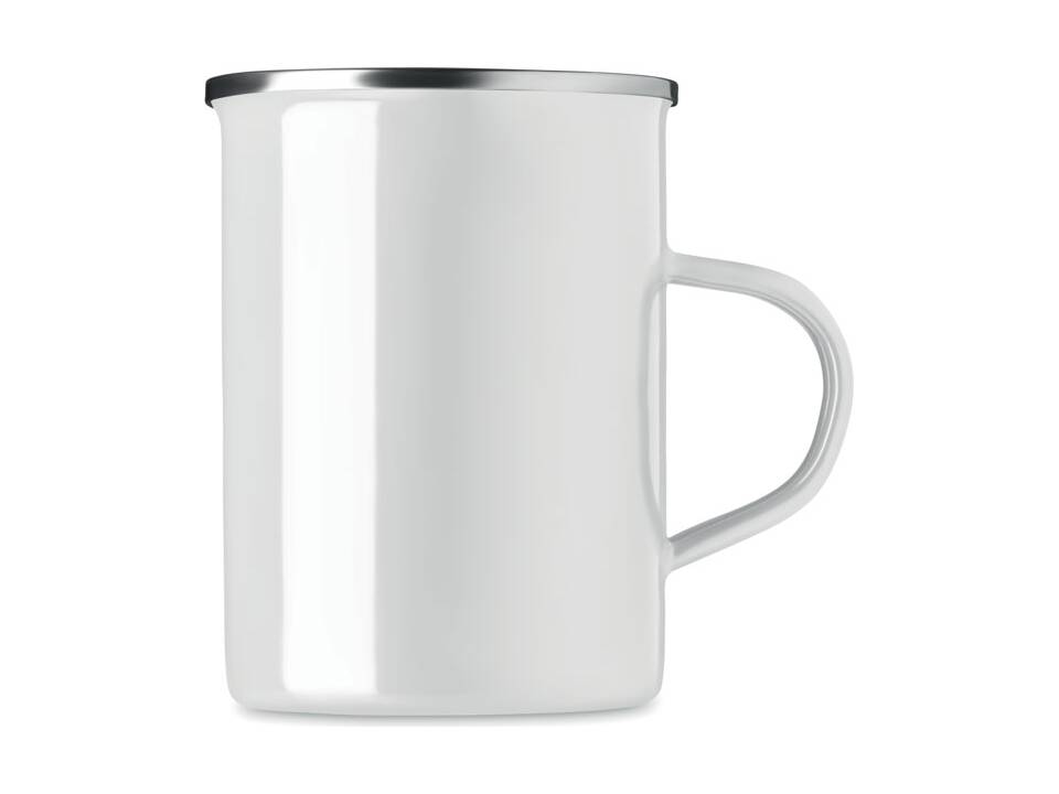 Metalen emaillen mok 7