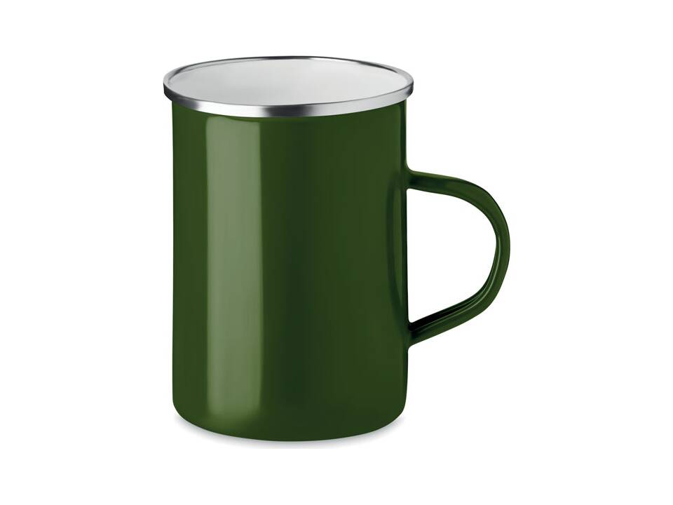 Metalen emaillen mok 8