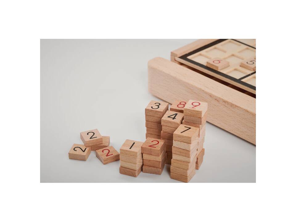Houten sudoku bordspel 1