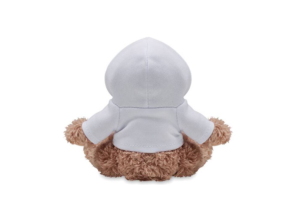 Pluchen hond met capuchon trui 3