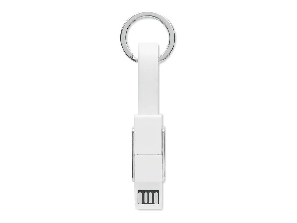 Sleutelhanger met 4 in 1 kabel 5