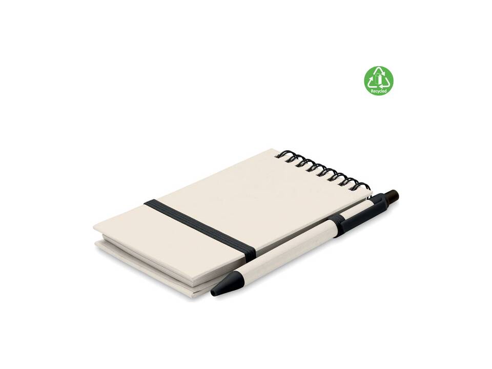 A6 Gerecycled karton notebook