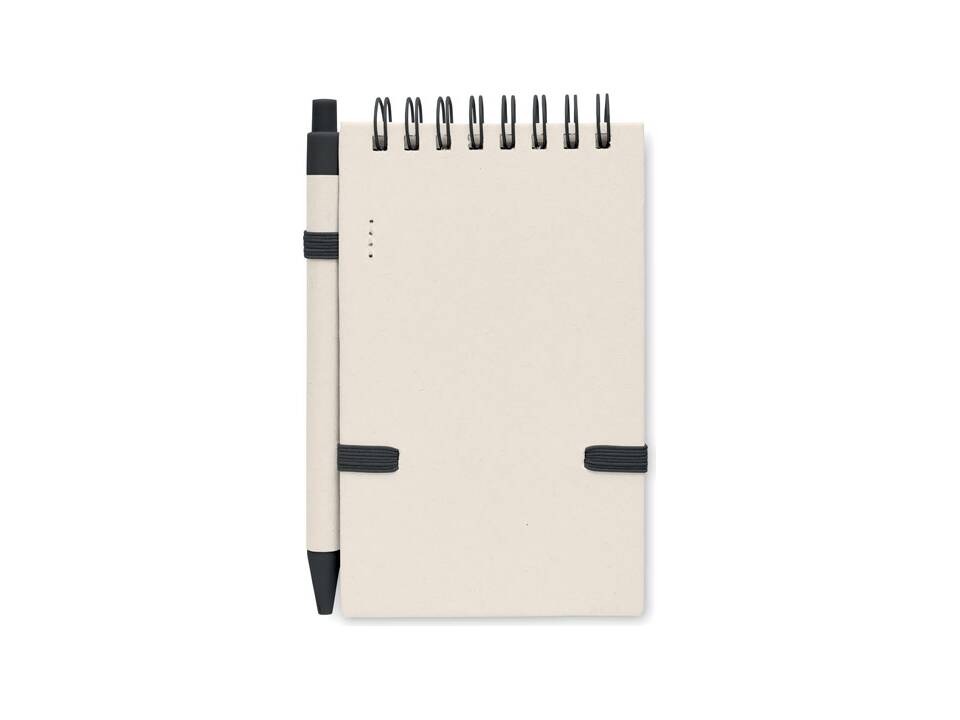 A6 Gerecycled karton notebook 1