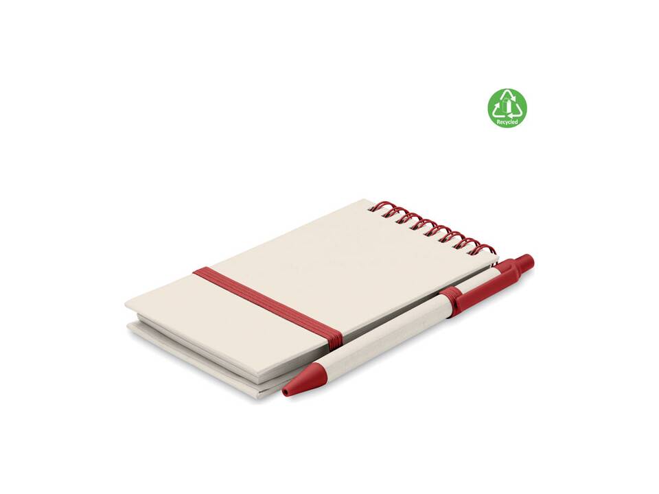 A6 Gerecycled karton notebook 11