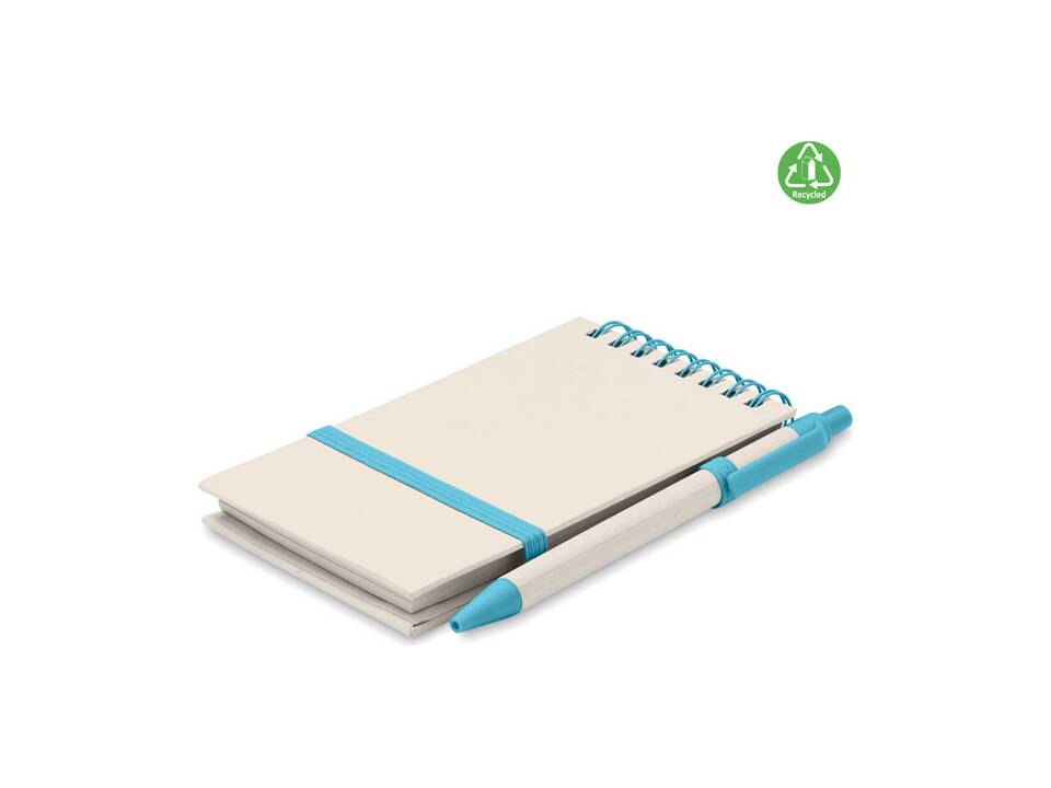 A6 Gerecycled karton notebook 20