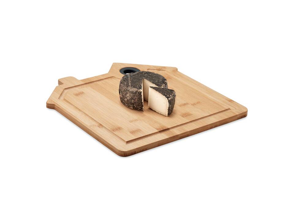 Bamboe snijplank huis 4