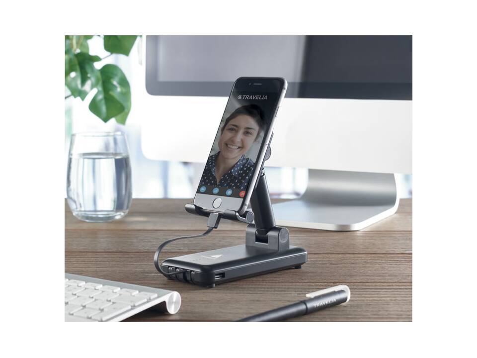 Powerbank met multifunctionele telefoonhouder - 10.000 mAh 2