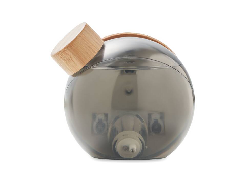 Water bamboe LCD klok 1