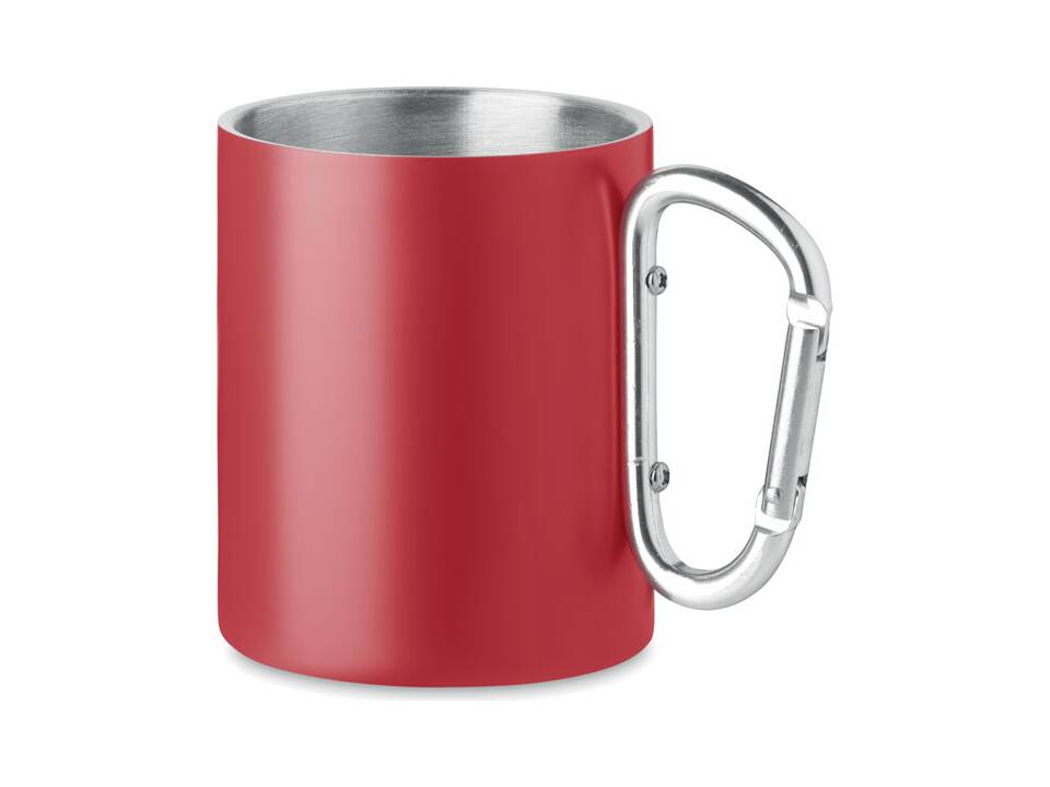 Metalen mok dubbelwandig 300ml 2