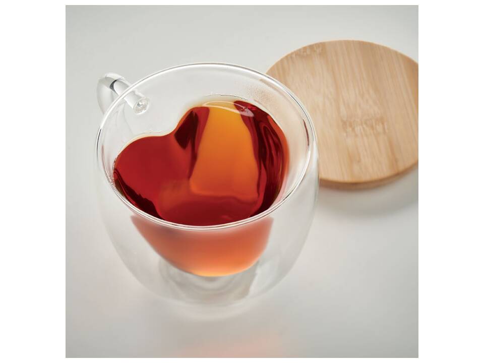 Dubbelwandige borosilicaat mok - 180 ml 1