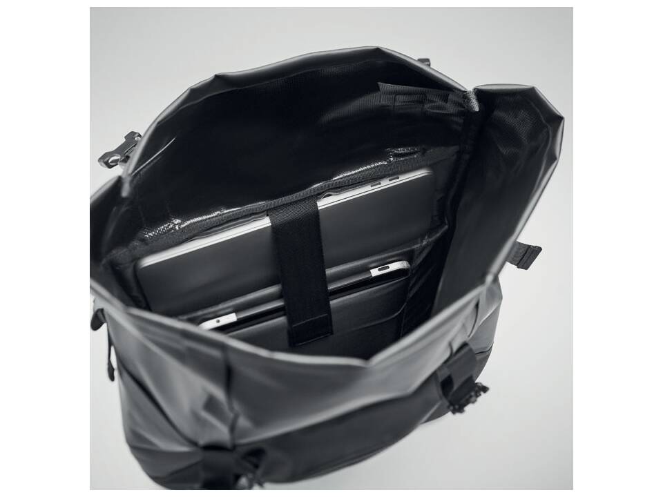 Rolltop rugzak gemaakt van zeildoek 3