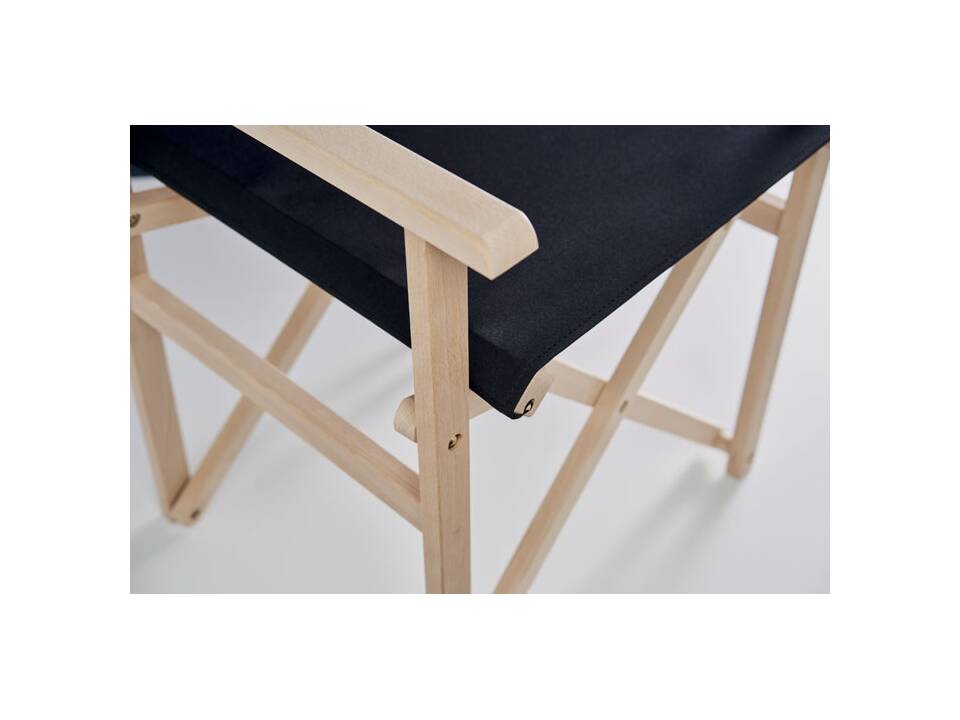 Opvouwbare houten strandstoel 4