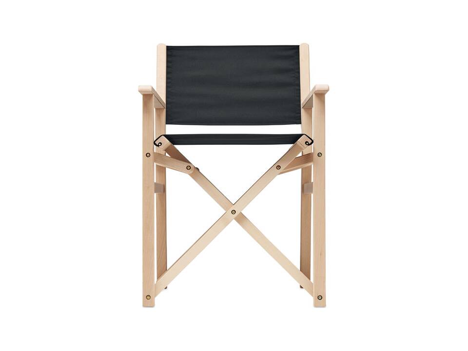 Opvouwbare houten strandstoel 3