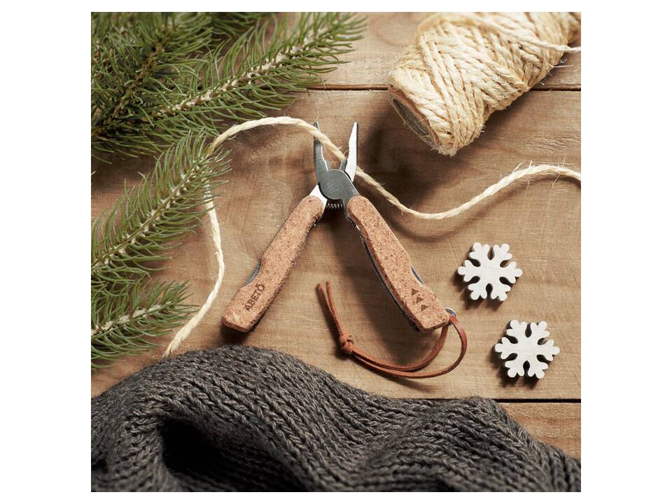 Multitool zakmes kurk groot 3