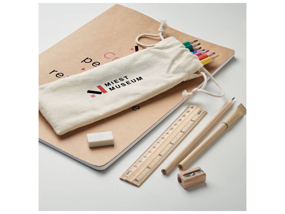 FUNDRAW rugzakje met tekenset 6