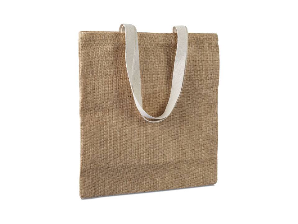 Jute boodschappentas 38x40cm 1