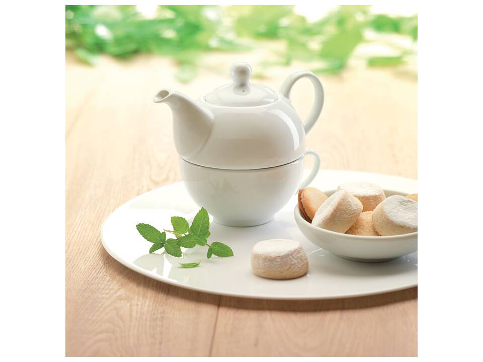 Theepot met kopje - 400 ml 3