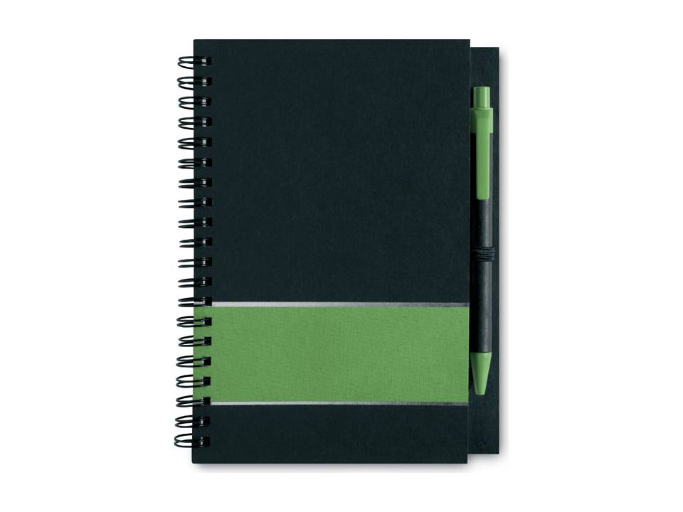 Notitieboekje met bijpassende balpen 6
