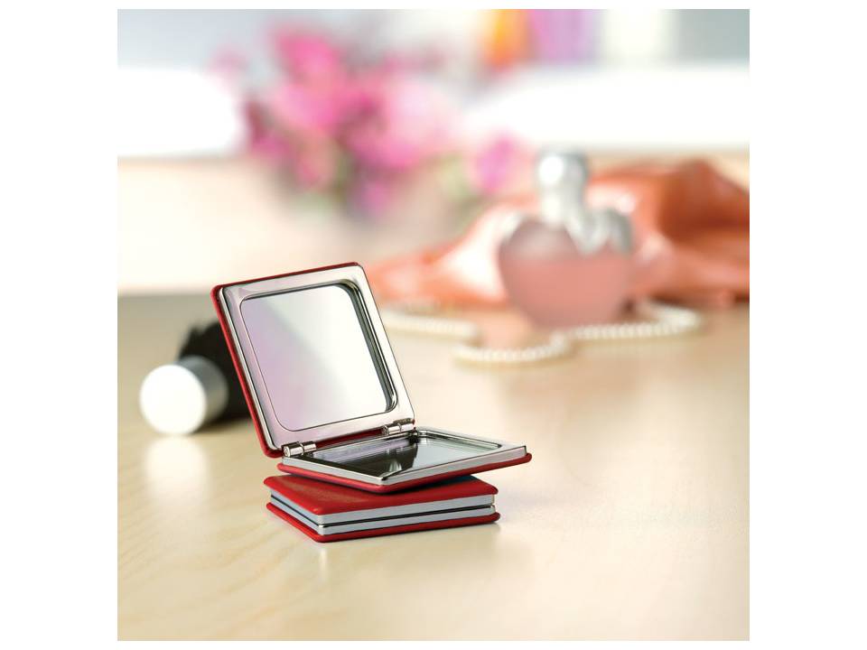 Vierkant magnetisch spiegeltje 2