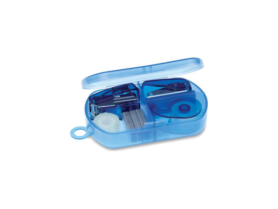 Bureauset in kunststof doosje 4